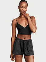 Комплект з топа з модалу і атласних шортів р.S Victoria's Secret Modal Cami Top and Satin Short Set