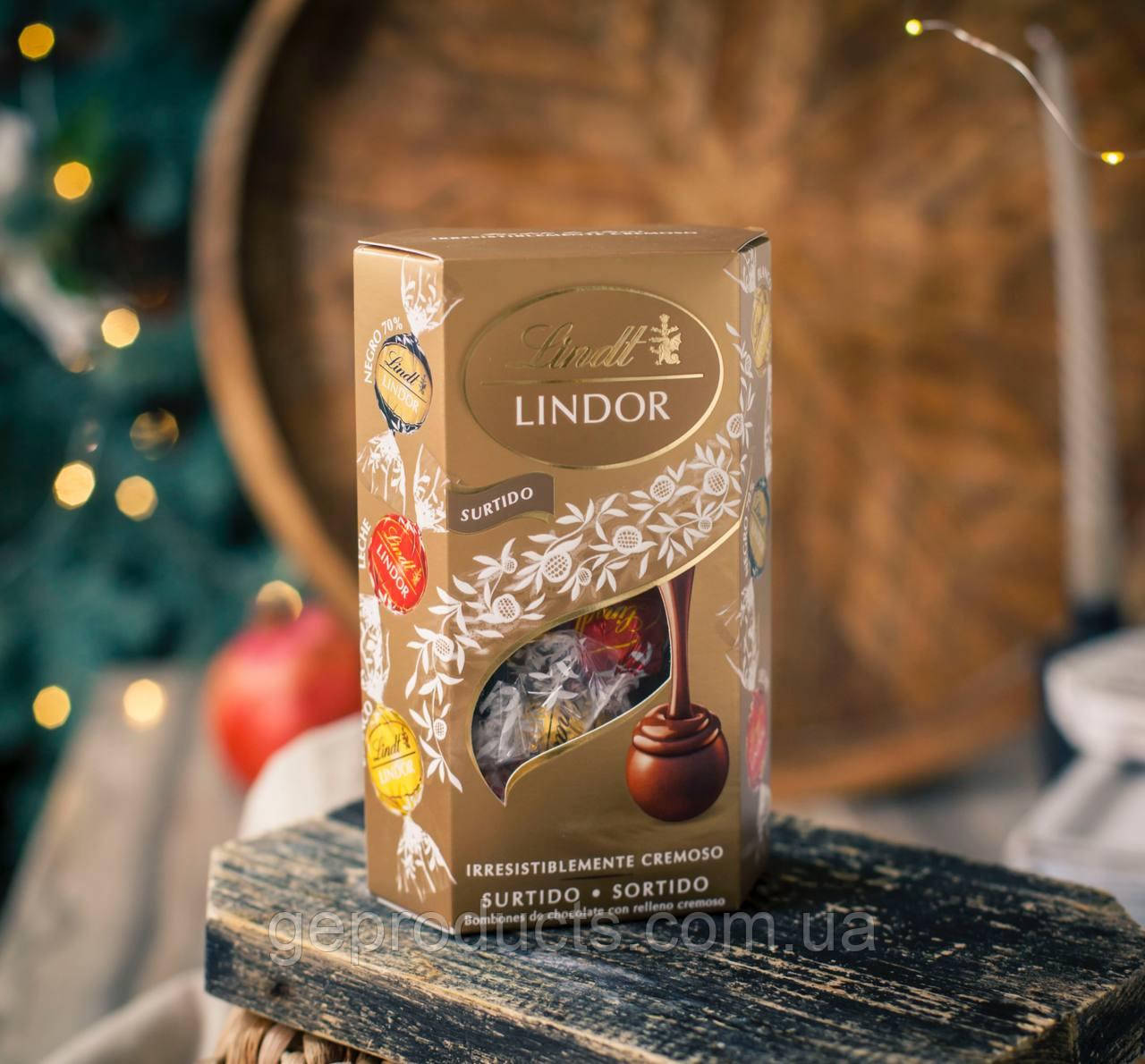 Цукерки Lindt Lindor (асорті) 200 гр. Швейцарія