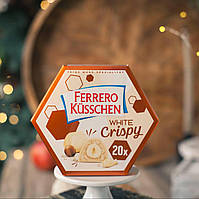 Конфеты из белого шоколада Ferrero Kusschen White Crispy 172 гр. Германия