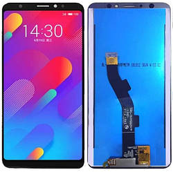 Дисплей Meizu M8/V8 Pro (M813H) у зборі із сенсором black Original PRC