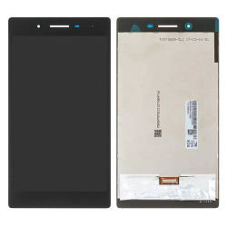 Дисплей до планшета Lenovo TB3-730 Tab 3/TB-7304i Tab 7 у зборі із сенсором black