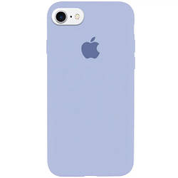 Silicone case for iPhone 7/8/SE 2020 ( 5) lilac (закритий низ)