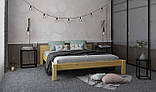 Ліжко "Комфорт" 120 - це ідеальне поєднання функціональності, стилю та натуральних матеріалів, фото 2