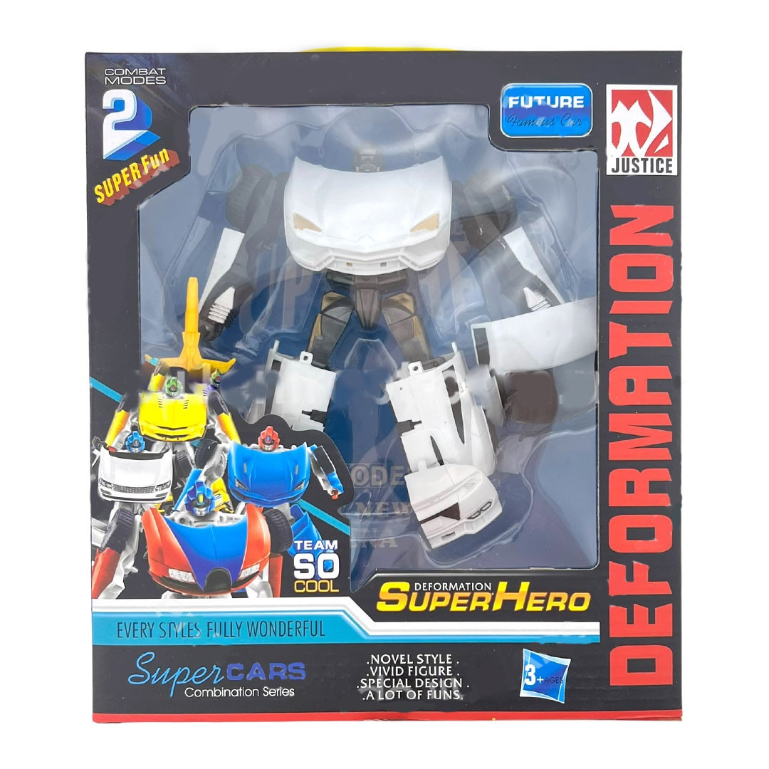 Дитяча машинка-трансформер Робот Супергерой, фото 1