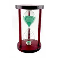 Пісочний годинник 10 хвилин зелений пісок