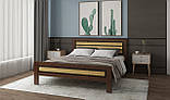 Ліжко "Роял" 140 є винятковим поєднанням розкоші, стилю і натуральних матеріалів., фото 5