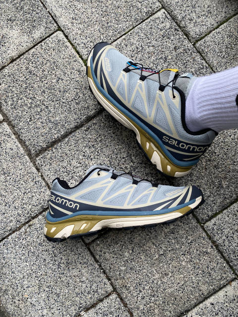 Salomon XT-6 ビューティーアンドユース　ベージュ　アローズ　シルバー Кросівки Salomon XT-6 ADV Dover Silver Beige - Sneakers Kross