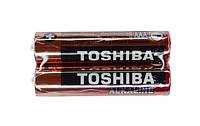 Батарейка, щелочная, Toshiba, alkaline, LR3, размер AAA, 1,5V, 4шт/уп