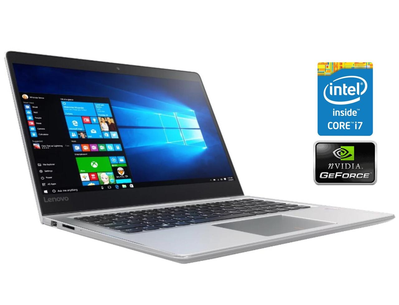 Ультрабук Lenovo IdeaPad 710S Plus-13IKB/ 13.3" 1920x1080/ i7-7500U/ 8GB RAM/ 256GB SSD/ 940MX 2GB
