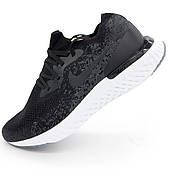 Чоловічі кросівки для бігу Nike Epic React Flyknit чорно-білі. Топ якість! 38. Розміри в наявності: 38, 39, 40, 41, 42, 43, 44.