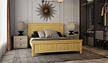 Ліжко "Тріумф" 180- це поєднання вишуканого дизайну, комфорту та використання натуральних матеріалів, фото 3