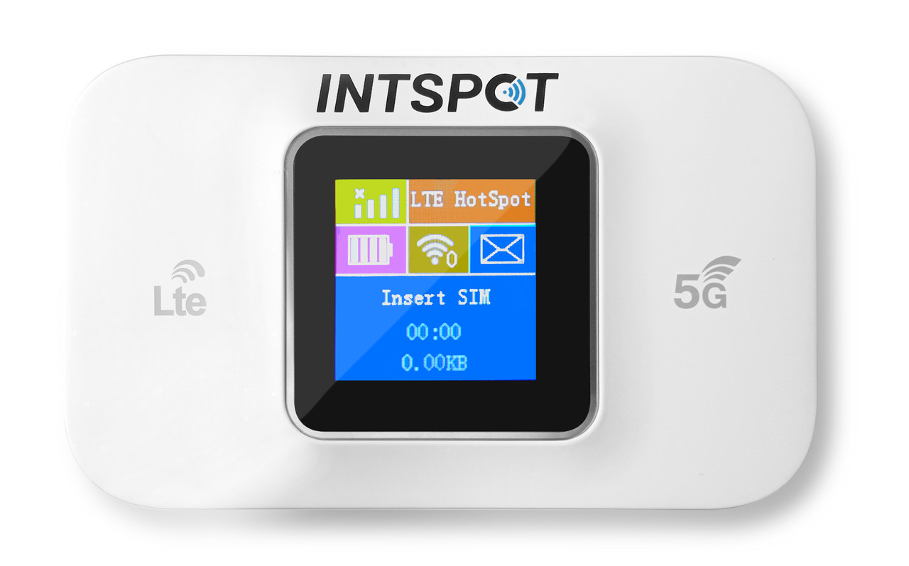 Роутер INTSPOT модем переносний інтернет на сим sim карту 4g 3g вай фай інтернет в LTE роутер кишеньковий вайфай