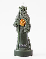 Свеча славянский бог "Велес" 5x5x14 см (9060176)