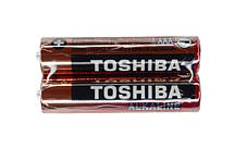 Батарейка, Toshiba, лужна, alkaline, LR3, розмір AAA, 1,5V, 4шт/уп