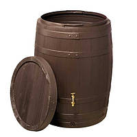 212130 Емкость "Barrica rain barrel" 260 л, дизайн дубовая бочка (пластик, цвет коричневый)