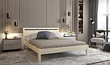 Ліжко "Ніка" 160- це стильна та функціональна модель, виготовлена з натуральних матеріалів., фото 3