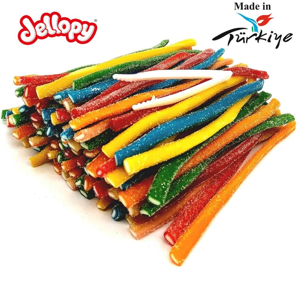 Желейні жувальні цукерки Jellору ДРОТИ з цукром 100г