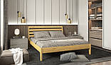 Ліжко "Вікторія" 180- це вишукана та комфортна модель, виготовлена з натуральних матеріалів, фото 2