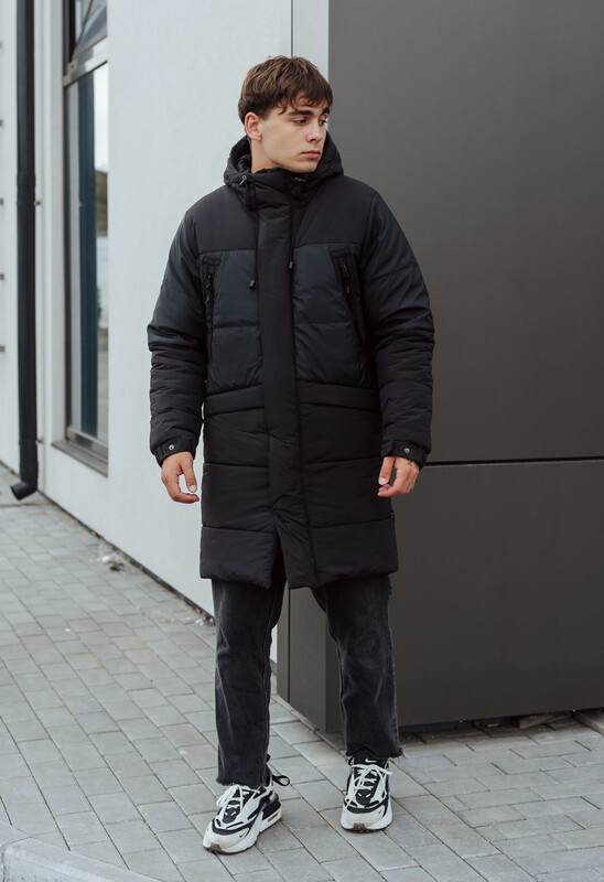 Повсякденна зимова парка Staff pr black
