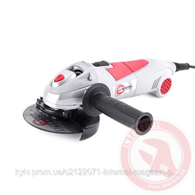 Кутова шліфувальна машина 900 Вт, 125 мм INTERTOOL DT-0268, фото 1