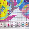 Набір для вишивання за нанесеною на канву схемою "Fruits 6". AIDA 14CT printed, 51*28 см, фото 8