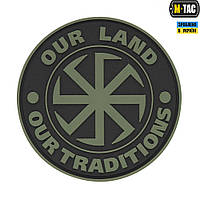 M-Tac нашивка Our Land PVC Olive