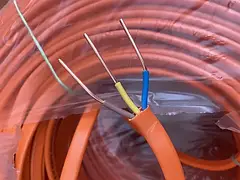 Провід мідний, кабель плоский ВВГ нг 3х4 Каблекс Одеса (кратно 5м) ПОВНОМіРНИЙ