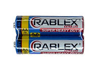 Батарейка, Rablex, R6, солевая, AA, 4шт/уп, 1,5V