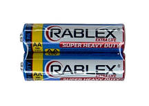 Батарейка, сольова, Rablex, R6, розмір AA, 1,5V, 4шт/уп