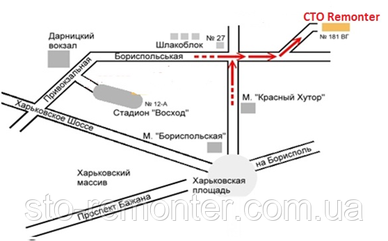 Схема проїзду