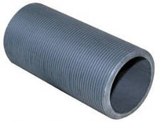 Ніпель із наруч. різ. PVC 63x2"