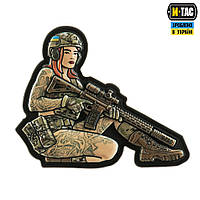 M-Tac нашивка Tactical girl №2 Skandinavik PVC MC