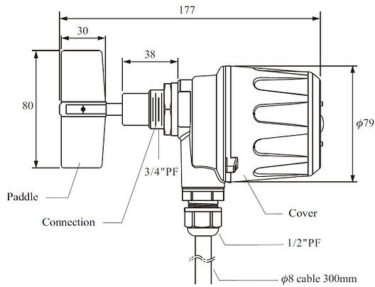 Датчик рівня SE3800 BCRI 220VAC, фото 3
