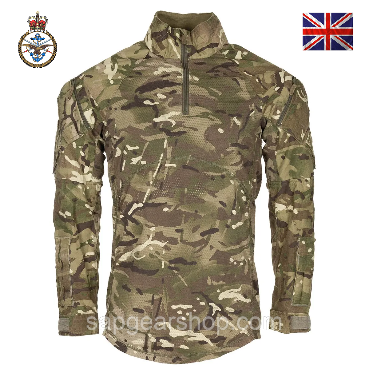 Рубашка Британской армии Under Body Armour Combat Shirt (UBACS) EP MTP, 170/90(M) - фото 1 - id-p2004251164