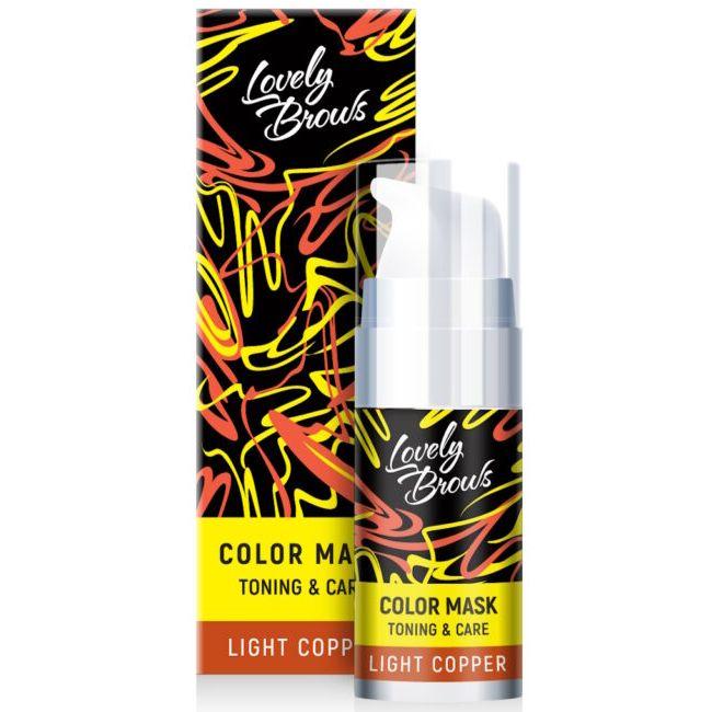 Nikk Mole Lovely Brows Тонер-маска для брів Color Mask Light Copper, 10 мл