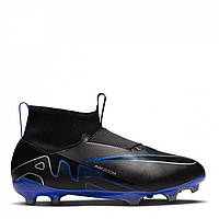 Сороконожки Nike Mercurial Superfly Academy DF Junior FG Guava Ice/Black Доставка від 14 днів - Оригинал Сороконожки Nike Mercurial Superfly Academy DF Junior FG Black/Chrome Доставка від 14 днів, Черные