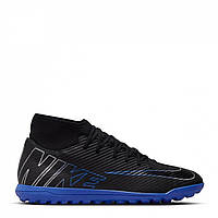 Сороконожки Nike Mercurial Superfly Club DF Trainers Black/Chrome Доставка від 14 днів - Оригинал