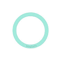 Магнитное кольцо пластина Wuw Silicone MagSafe 0.6 мм iPhone 12/13 Turquoise