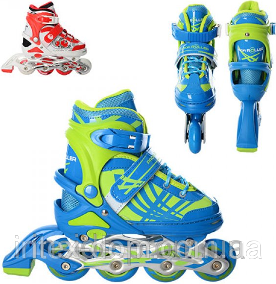 Розсувні дитячі ролики A 3020-3 M (35-38), фото 1