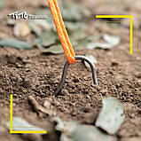 Титанові кілки для наметів TiTo Titanium 12 шт, фото 2