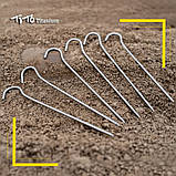 Титанові кілки для наметів TiTo Titanium 12 шт, фото 5