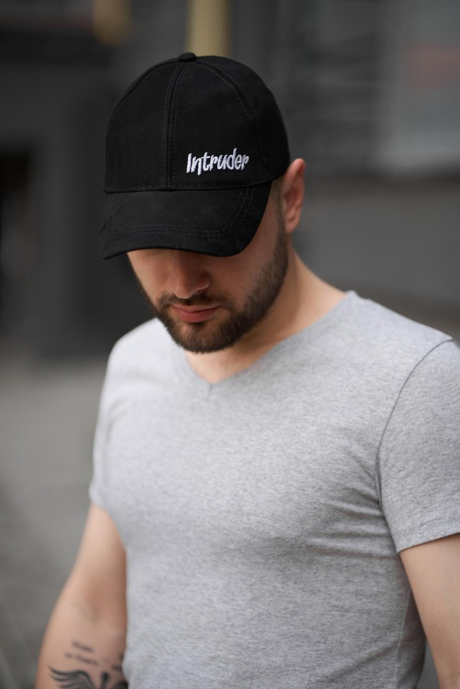 Кепка Intruder mal чорна, фото 1