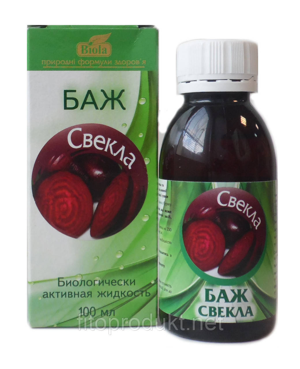 Буряк сприяє зниженню ваги нормалізує моторику кишківника 100 мл Біола