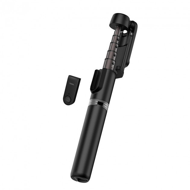 Селфі-монопод HOCO Wireless Tripod K11 Bluetooth 68см чорний - фото 2 - id-p1494924142