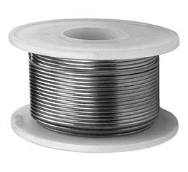 Припій олов'яно-свинцевий з каніфоллю 1 мм вага котушки 70 грам