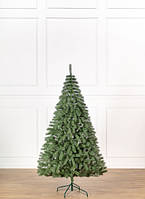 Новогодняя искусственная елка 2.1 м Буковельская, классическая елка искусственная натуральная зеленая 210 см