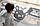 Килимок-пазл із пінопласту 180х180 см 9 шт., сірі тварини, фото 3