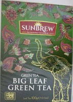 Чай зелений SUNBREW LEAF GREEN TEA розсипний 100г