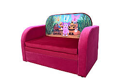 Дитячий диван-ліжко з персонажами мультфільмів, "Ріо" Лунтик (Різні малюнки)