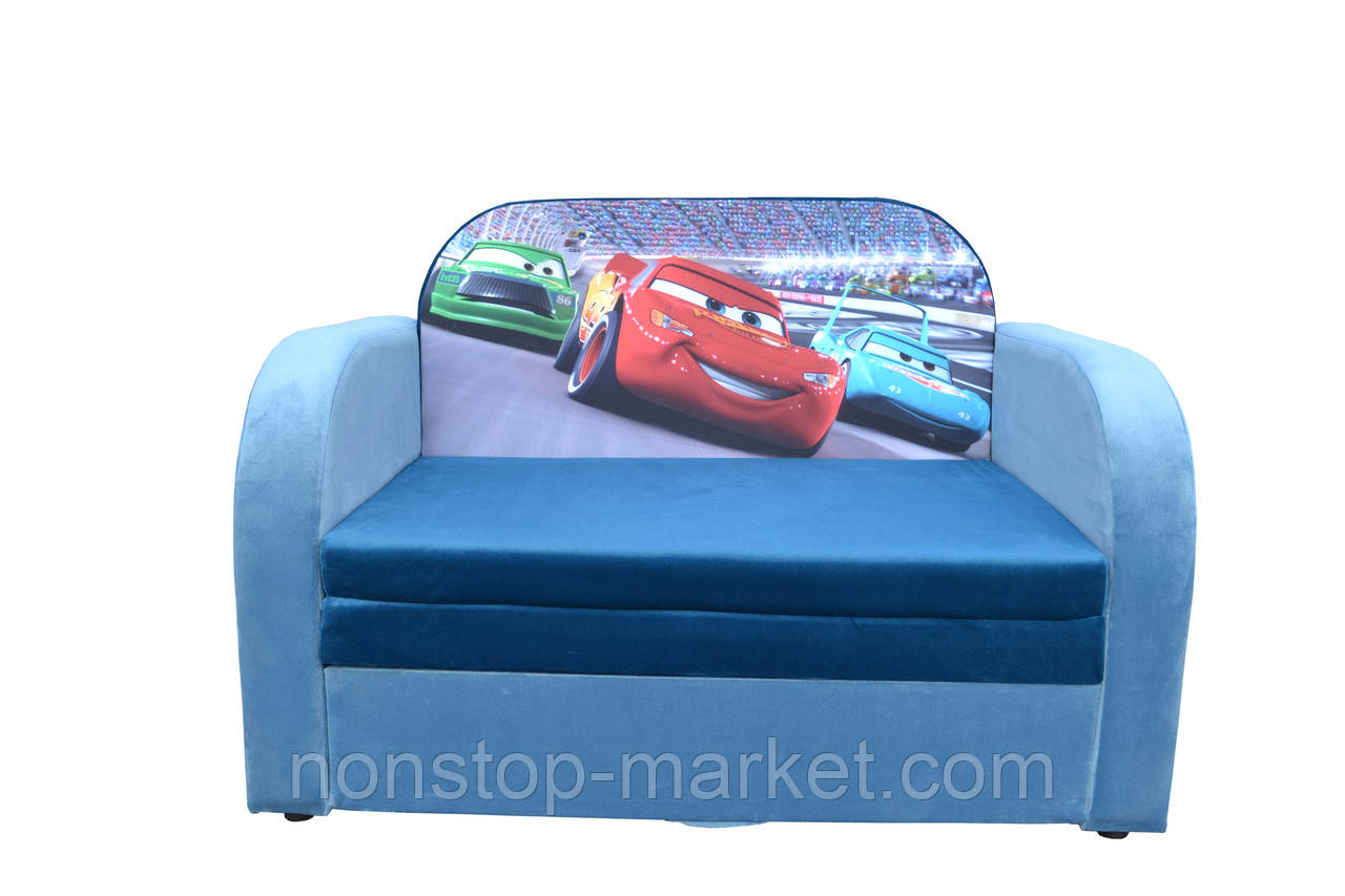 Дитячий диван-ліжко з персонажами мультфільмів "Ріо" Тачки (Різні малюнки)